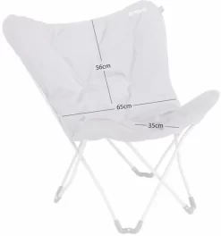 Outwell Seneca Lake Vlinderstoel - Grijs -Bo-Camp Winkel 1068 1900 5709388078872 seneca lake feature photo3