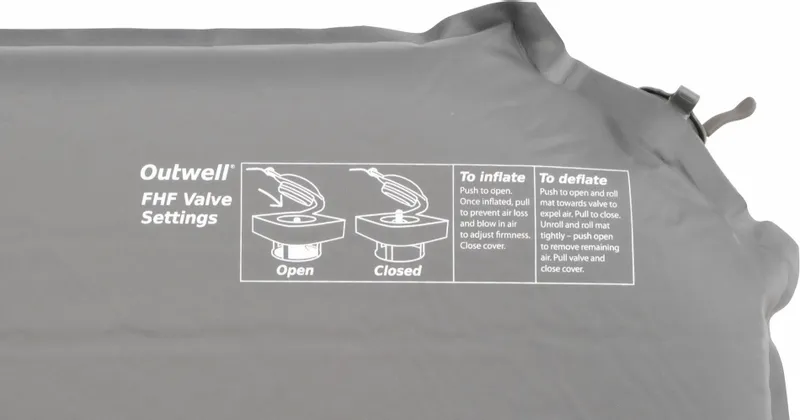 Outwell Sleepin Single 10.0 Zelfopblaasbare Slaapmat - Zwart 7 Outwell Sleepin Single 10.0 Zelfopblaasbare Slaapmat - Zwart - Afbeelding 5