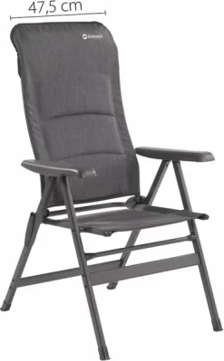 Outwell Marana Standenstoel - Grijs -Bo-Camp Winkel 1069 1900 5709388104847 marana feature photo11