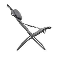 Crespo Tex Comfort AP-262 Loungestoel - Lichtgrijs -Bo-Camp Winkel 1148406 04 1 1 1