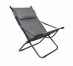 Crespo Tex Comfort AP-262 Loungestoel - Lichtgrijs