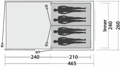 Easy Camp Galaxy 400 Steel Blue Tunneltent - 4 Personen -Bo-Camp Winkel 1179 1900 e5f08167 cd39 48bb 9924 b67496b9e714 1280x960