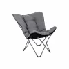 Bo-Camp Urban Outdoor Grainger Vlinderstoel - Antraciet - L -Bo-Camp Winkel 1200393 1 1