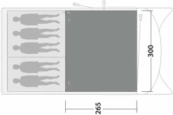 Outwell Greenwood 5 Vloerkleed - Grijs - 265 X 300 Cm 7 Outwell Greenwood 5 Vloerkleed - Grijs - 265 X 300 Cm -Bo-Camp Winkel 1235 1900 greenwood 5