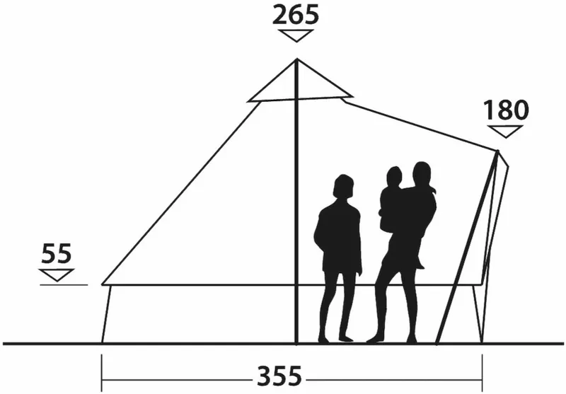 Easy Camp Moonlight Bell Tipi Familietent - 4/7 Persoons 17 Easy Camp Moonlight Bell Tipi Familietent - 4/7 Persoons - Afbeelding 15