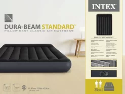 Intex Pillow Rest Classic Luchtbed - 2-persoons (137 Cm) - Ingebouwde Pomp -Bo-Camp Winkel 1423 1900 64148nd pkg 2023 300