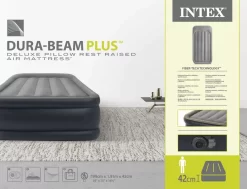 Intex Deluxe Pillow Rest Raised Luchtbed - 1-persoons (99 Cm) -Bo-Camp Winkel 1452 1900 64132nd pkg 2023 300