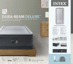 Intex Comfort Plush Hoog Luchtbed - 1-persoons (99 Cm) -Bo-Camp Winkel 1663 1900 64412nd pkg 2023 300