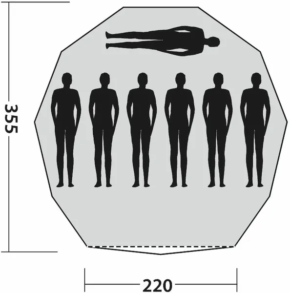 Easy Camp Moonlight Bell Tipi Familietent - 4/7 Persoons 18 Easy Camp Moonlight Bell Tipi Familietent - 4/7 Persoons - Afbeelding 16