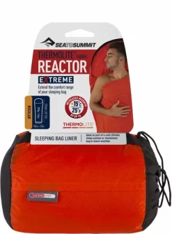 Sea To Summit Reactor Extreme Thermolite Mummymodel Lakenzak - Oranje - Polyester -Bo-Camp Winkel 1900 1429 00974419 04