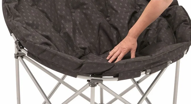 Outwell Casilda Vouwstoel - Zwart 4 Outwell Casilda Vouwstoel - Zwart - Afbeelding 2