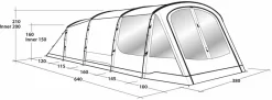 Outwell Norwood 6 Tunneltent - 6 Persoons -Bo-Camp Winkel 784 1900 ec020ce7 15ee 489d a7c5 96fd3250172c 1280x960 1