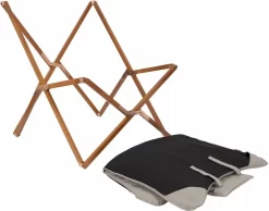 Bo-Camp Urban Outdoor Bloomsbury Vlinderstoel - Beige - L -Bo-Camp Winkel 900 1148 1200354 06