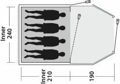Outwell Earth 4 Tunneltent - 4 Persoons 24 Outwell Earth 4 Tunneltent - 4 Persoons -Bo-Camp Winkel 900 1234 f92a9958 f84b 48cb 9b17 4ed7df549566 1280x960