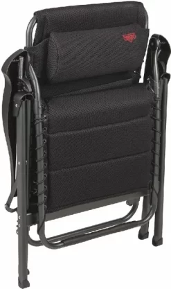 Crespo Air-Deluxe AP-232 Relaxstoel - Zwart -Bo-Camp Winkel 900 596 1104922 04