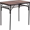 Bo-Camp Industrial Decatur 90 X 60 Campingtafel - Zwart/houtlook 1 Bo-Camp Industrial Decatur 90 X 60 Campingtafel - Zwart/houtlook -Bo-Camp Winkel 900 908 1404200
