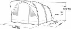 Easy Camp Edendale 600 Tunneltent 6 Persoons - Grijs -Bo-Camp Winkel 914 1900 9d019c6f 67fc 49f9 badf ca91c01ba29a 1280x960
