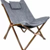 Bo-Camp Urban Outdoor Bloomsbury Vlinderstoel - Grijs - M -Bo-Camp Winkel 972 900 1200369