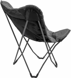 Bo-Camp Urban Outdoor Grainger Vlinderstoel - Antraciet -Bo-Camp Winkel bo camp grainger vlinderstoel grijs 10