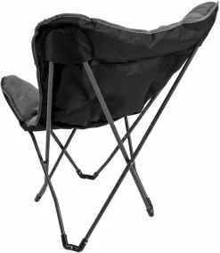 Bo-Camp Urban Outdoor Grainger Vlinderstoel - Antraciet -Bo-Camp Winkel bo camp grainger vlinderstoel grijs 14