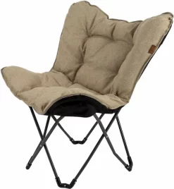 Bo-Camp Urban Outdoor Grainger Vlinderstoel - Beige -Bo-Camp Winkel bo camp grainger vlinderstoel beige 6
