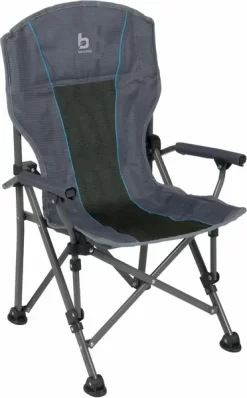 Bo-Camp Camping Kinderstoel Opvouwbaar - Antraciet