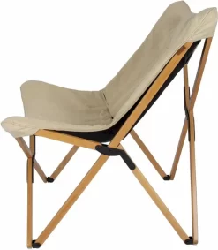Bo-Camp Urban Outdoor Wembley Vlinderstoel - Beige - L -Bo-Camp Winkel bo camp urban outdoor wembley relaxstoel beige l 6