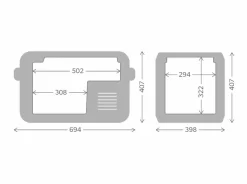 Dometic CFX3 35 Compressor Koelbox - 36 Liter 28 Dometic CFX3 35 Compressor Koelbox - 36 Liter -Bo-Camp Winkel cfx3 35