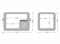 Dometic CFX3 55IM Compressor Koelbox - 53 Liter -Bo-Camp Winkel cfx3 55im