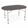 Dometic Zero Concrete Oval Campingtafel - 140 X 90 Cm -Bo-Camp Winkel concrete oval table op maat 1