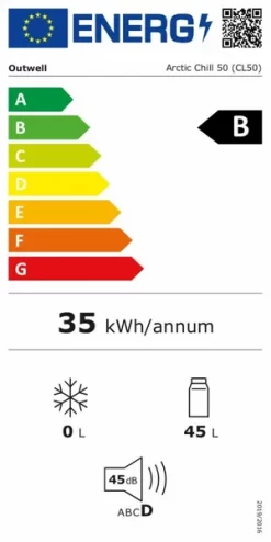 Outwell Arctic Chill 50 Compressor Koelbox - 45 Liter - Blauw 29 Outwell Arctic Chill 50 Compressor Koelbox - 45 Liter - Blauw -Bo-Camp Winkel getimage 3