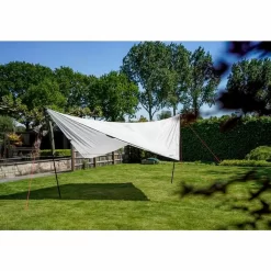 Bo-Camp Travel Tarp - 4-hoekig - 400 X 400 Cm 9 Bo-Camp Travel Tarp - 4-hoekig - 400 X 400 Cm -Bo-Camp Winkel high peak tarp 1 300 x 300 cm 2 1