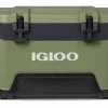 Igloo BMX 52 Passieve Koelbox - 49 Liter - Olijfgroen -Bo-Camp Winkel igloo bmx 52 groen