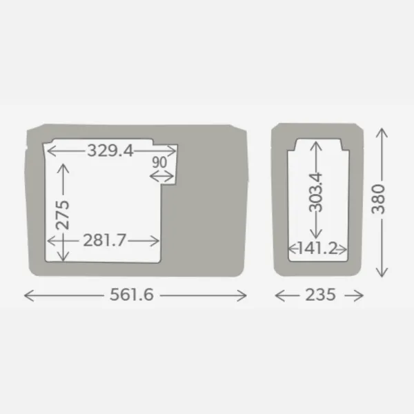 Dometic CFF 12 Compressor Koelbox - 13 Liter 13 Dometic CFF 12 Compressor Koelbox - 13 Liter - Afbeelding 11