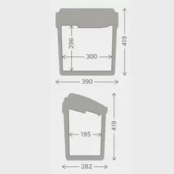 Dometic Bordbar AS 25 Draagbare Elektrische Koelbox - 20 Liter -Bo-Camp Winkel ontwerp zonder titel 14