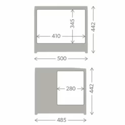 Dometic CombiCool ACX3 40G Absorptiekoelbox - 41 Liter 16 Dometic CombiCool ACX3 40G Absorptiekoelbox - 41 Liter -Bo-Camp Winkel ontwerp zonder titel 5