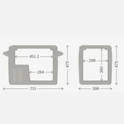 Dometic CFF 45 Compressor Koelbox - 44 Liter -Bo-Camp Winkel ontwerp zonder titel 8