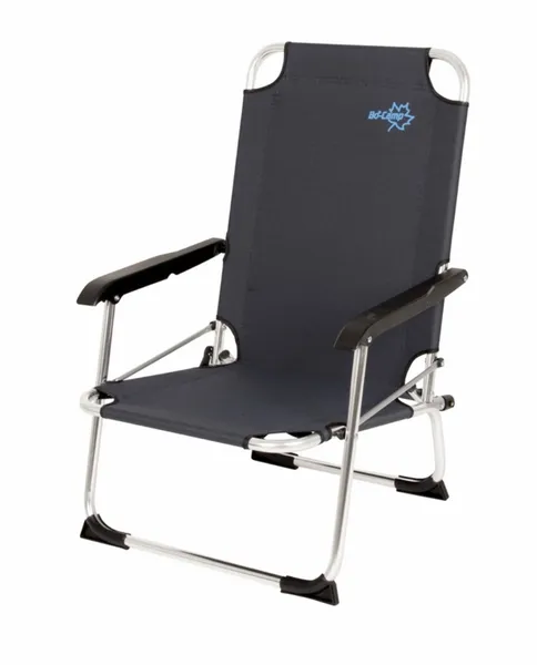 Bo-Camp Copa Rio Beach Klapstoel - Graphite 4 Bo-Camp Copa Rio Beach Klapstoel - Graphite - Afbeelding 2