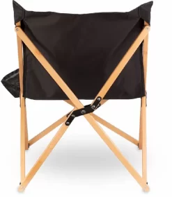 Zempire Roco Lounger V2 Vlinderstoel - Zwart -Bo-Camp Winkel zempire roco lounger v2 vlinderstoel zwart 7