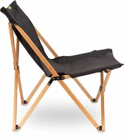 Zempire Roco Lounger V2 Vlinderstoel - Zwart -Bo-Camp Winkel zempire roco lounger v2 vlinderstoel zwart 9