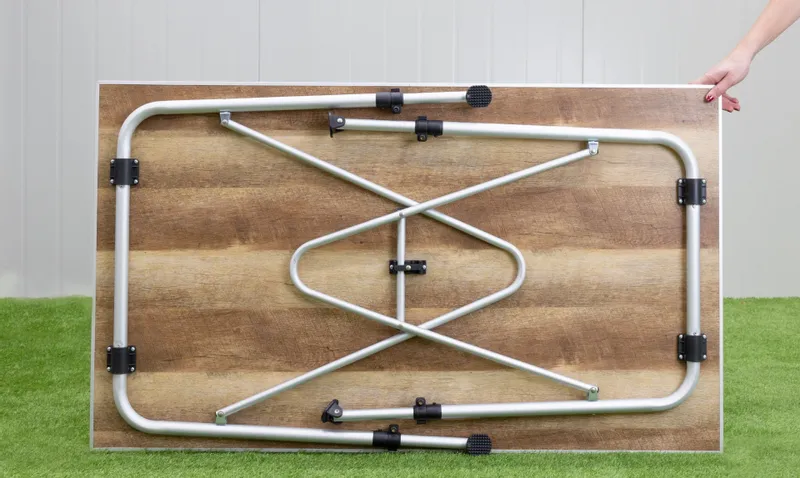 Dometic Zero Light Oak Large Campingtafel - 120 X 70 Cm 5 Dometic Zero Light Oak Large Campingtafel - 120 X 70 Cm - Afbeelding 3